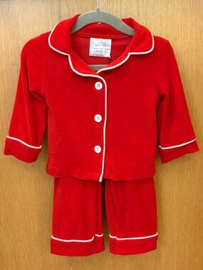 Sugar Bee - Red 2PC Pajama Set